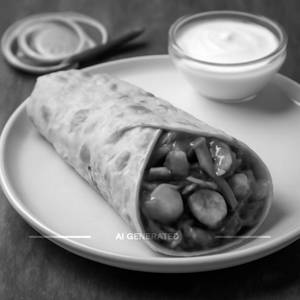 Chilli paneer wrap