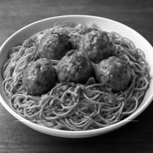 Veg Manchurian Noodles