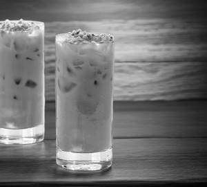 Hazel nut cold coffee