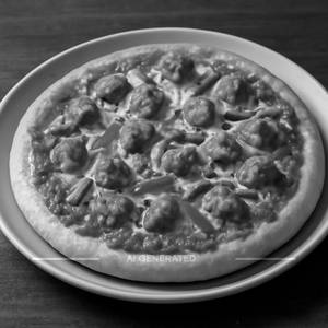 Chiken schezwan pizza