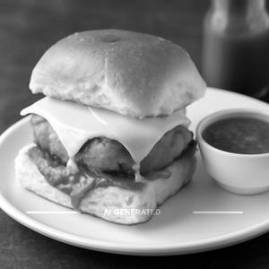 Schezwan Double Cheese Vada Pav