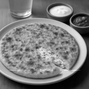 Cheese aloo paratha