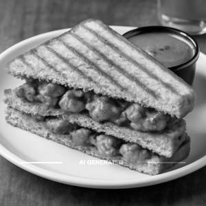 Chicken Tikka Grilled Sandwich