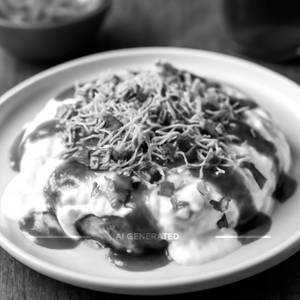 Dahi Aloo Tikki Chaat