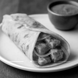 Tandoori Paneer Shawarma Roll