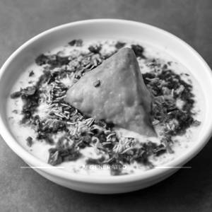 Dahi Samosa Chaat