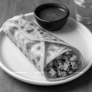 Double egg chicken roll
