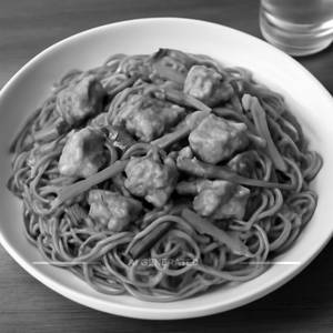 Chicken schezwan  noodles