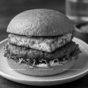 Butter Paneer Veg Burger