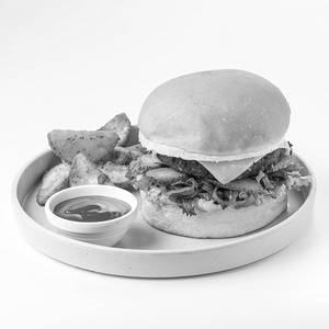 Sweet Onion Lamb Burger