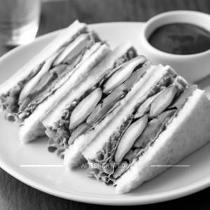 Plain Veg Club Sandwich