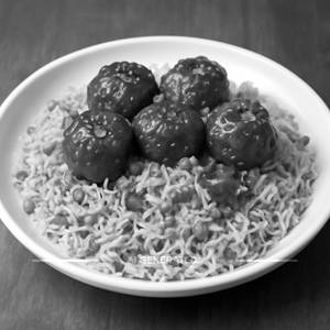 Veg manchurian rice