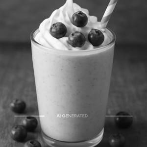 Blueberry Milkshake