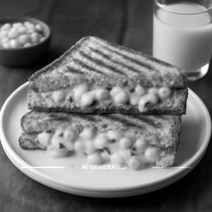Cheese corn sandwich