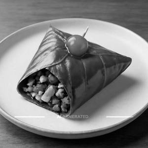 Mint dry fruits paan