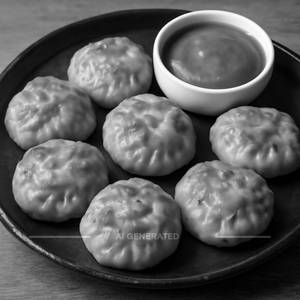 Chicken Pizza Momos