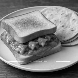 Makhani Paneer Sandwich