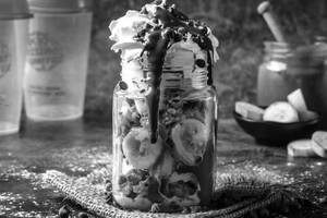 Banana Salted Caramel Sundae