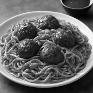 Veg Manchurian Noodles