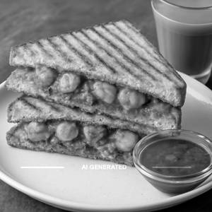 Paneer makhani sandwich