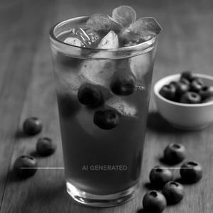 Blueberry iced tea