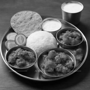 Non Veg Chicken Thali