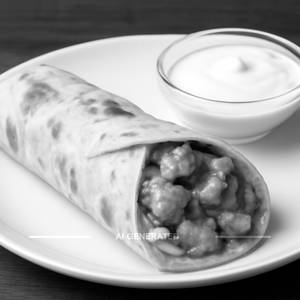 Butter Chicken Wrap