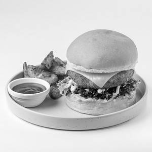 Truffle Mushroom Burger