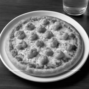 Cheese chicken pizza