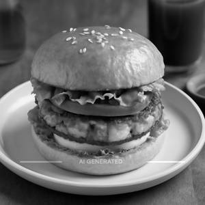 Paneer Patty Burger