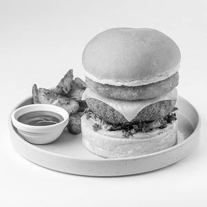 American Cheese Veg Burger