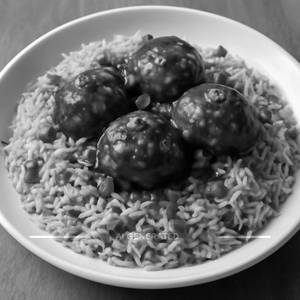 Veg manchurian rice