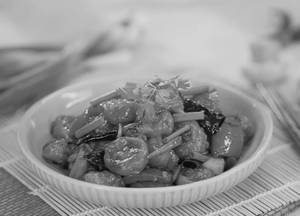 Chilli Mushroom Dry