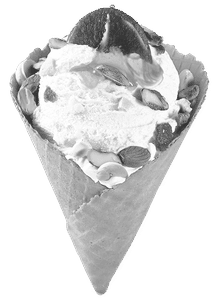 Arabian Nights (Waffel) Sundae