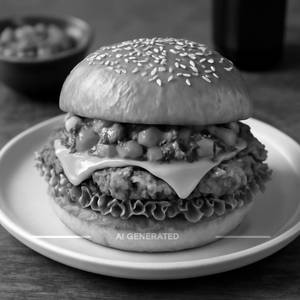 Mexican Chicken Burger