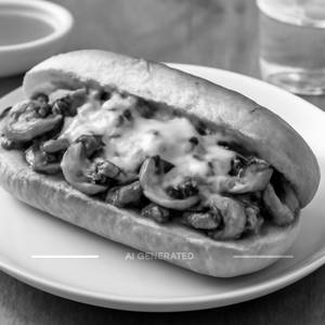 Melting Mushroom Sandwich