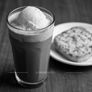 Cold Coffee with Ice Cream