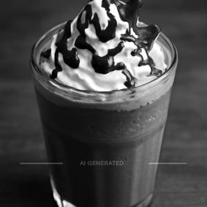 Double chocolate frappe