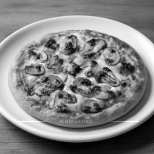 Mushroom Pizza [7 Inches]