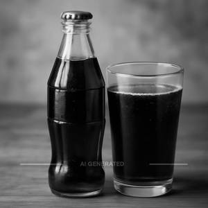 Coca Cola (750 Ml) + 2glass