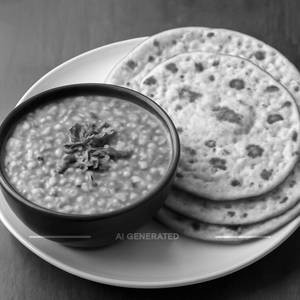 Dal Fry With Roti