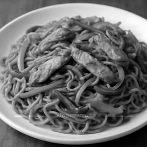 Chicken Schezwan Hakka Noodles