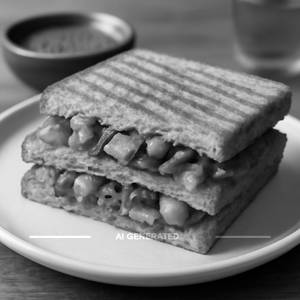 Capsicum Paneer Sandwich