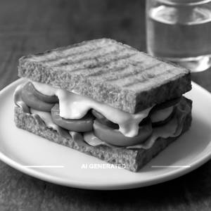 Veggie cheese sandwich