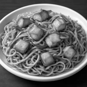 Paneer noodles