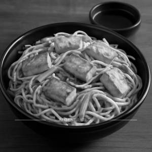 Paneer hakka noodles