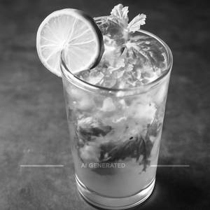 Blue Lagoon Mojito