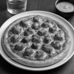 Chicken tikka pizza