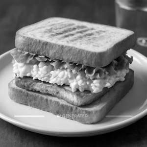 Egg chicken sandwich
