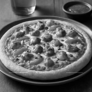 Chicken Schezwan Pizza